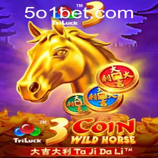 Descubra o Empolgante Jogo 3CoinWildHorse no 501bet.com